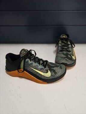 Nike Metcon 6 Training Shoes Men’s Camo CrossFit Gym Sneakers Size 8.5